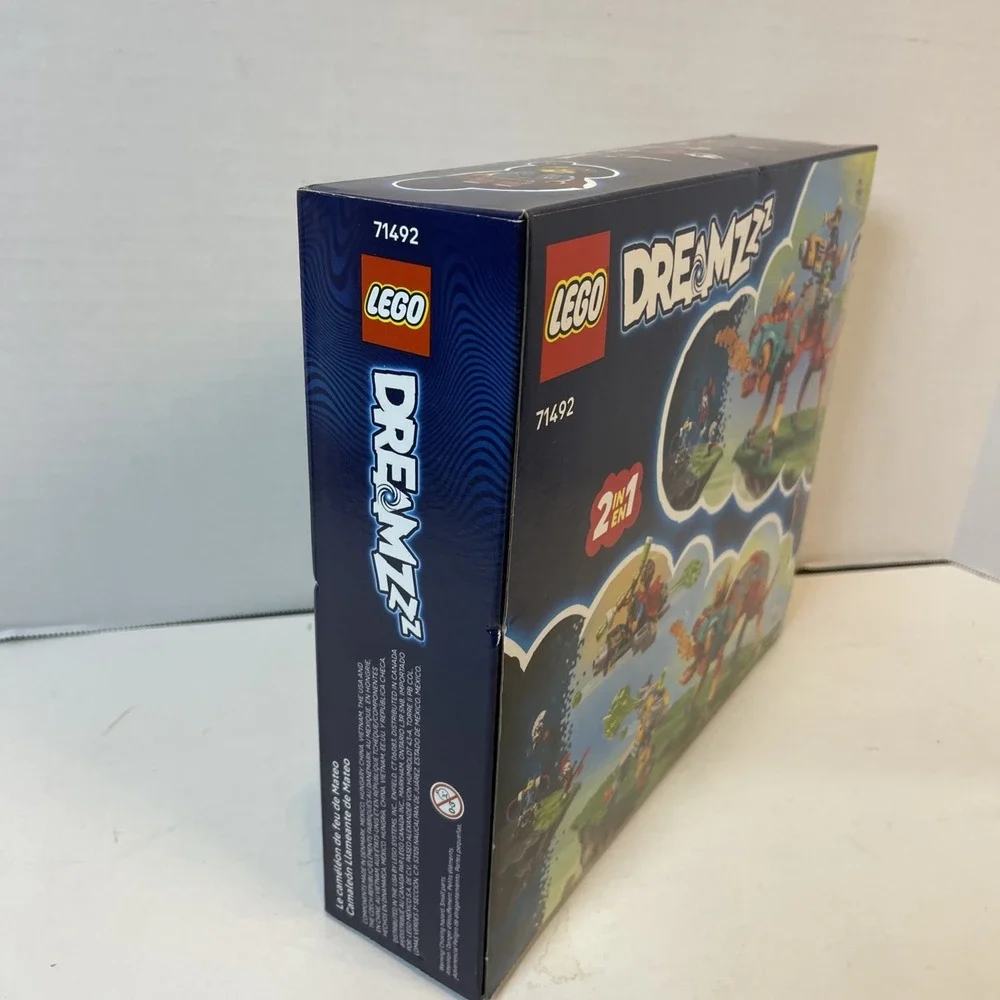LEGO Building Toy Mateo's Fire Chameleon 71492 2-in-1 Set 443pc